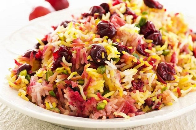 طرز تهیه آلبالوپلوی خوشمزه و مجلسی