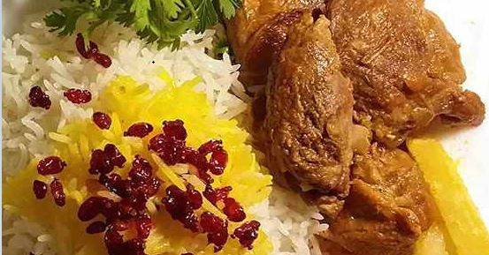 چلو گوشت درباری