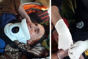 نجات معجزه‌آسای زن ۸۰ ساله از ارتفاعات قزوین