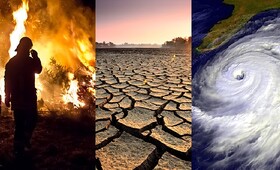 بدون اثر شدن بارش‌ها با افزایش دما و تبخیر آب