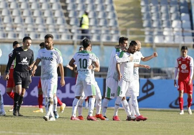 شکست پرسپولیس در اراک