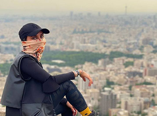 الناز شاکردوست و طبیعت‌گردی‌هایش