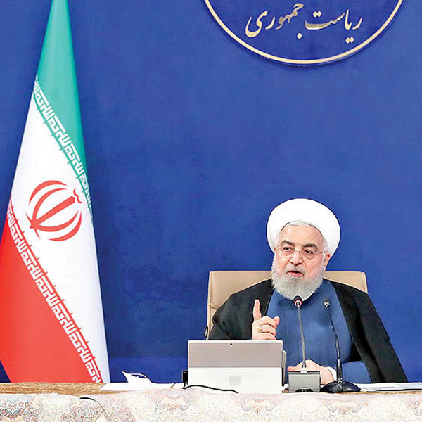 سخنان روحانی در مراسم بهره برداری از طرح های وزارت نیرو در استان هرمزگان