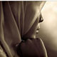 غروب یک زن