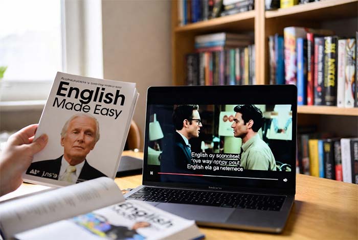 چگونه انگلیسی را با فیلم و سریال یاد بگیریم؟ راهنمای کامل و کاربردی